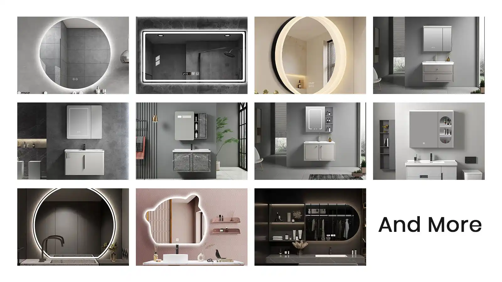 Fabricant de miroirs de salle de bain sur mesure