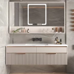 卸し売り浴室のキャビネットの壁に取り付けられた虚栄心の大きさ (1)