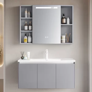 Ванные комнаты на заказ, оптом синий серый шкаф для ванной комнаты с бассейном