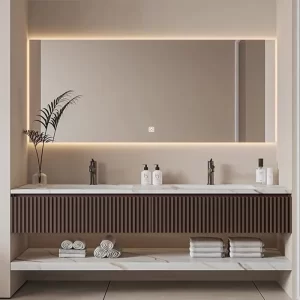 Оптовые закупки Ванная комната шкаф Vanity