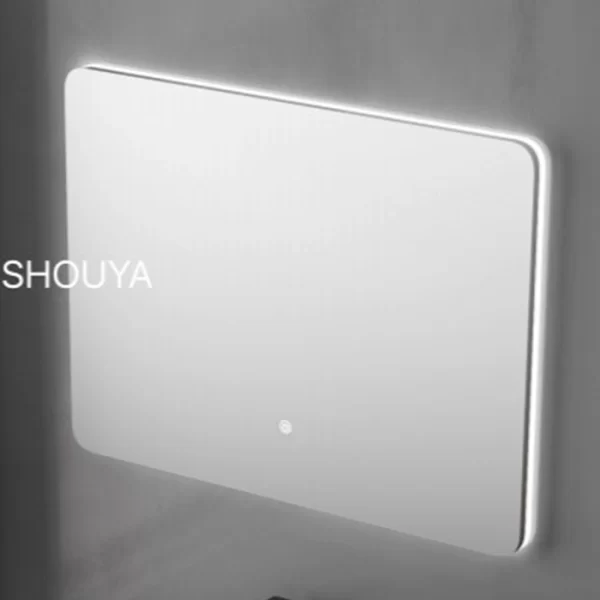 Custom LED mirror with backlighting