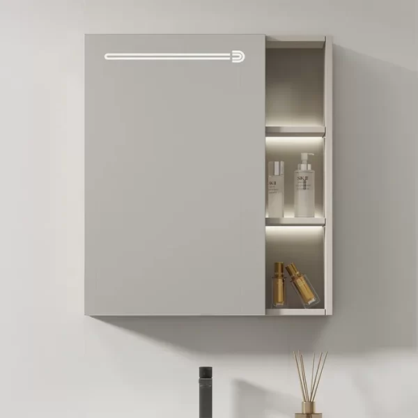 Зеркальный шкаф со светодиодной подсветкой