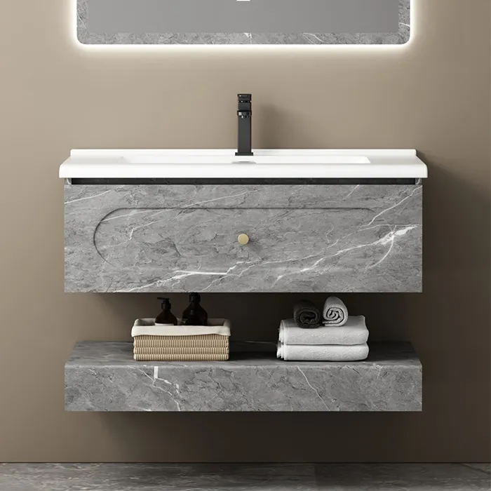Bulk Purchases Aluminum Double-Layer Bathroom Cabinet