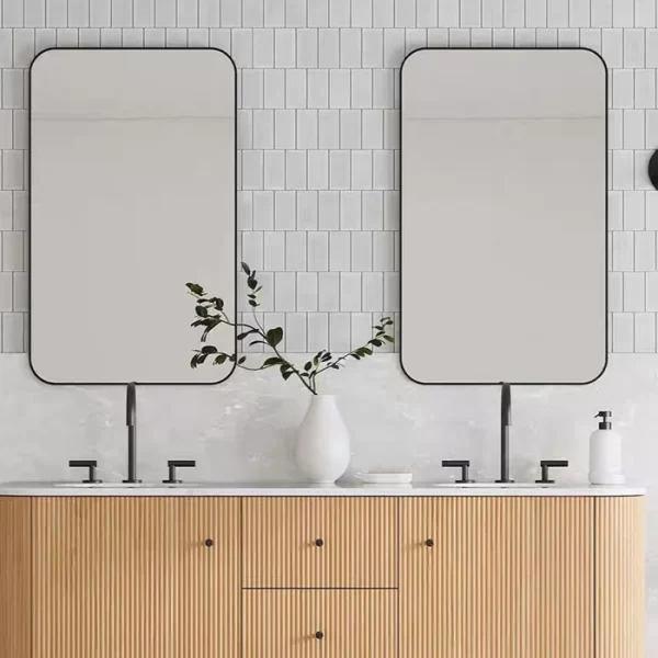 Bulk Purchases Badezimmerschrank mit 2 Waschbecken