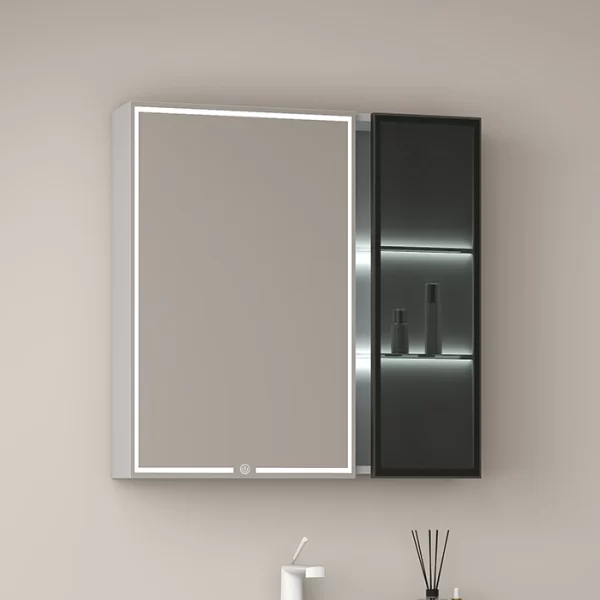 Großeinkäufe mit Spiegel