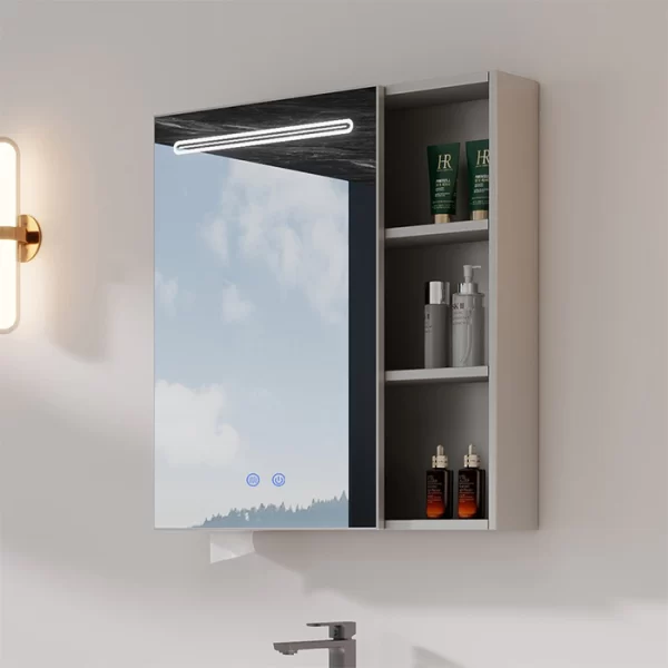 カスタムLEDミラーキャビネット