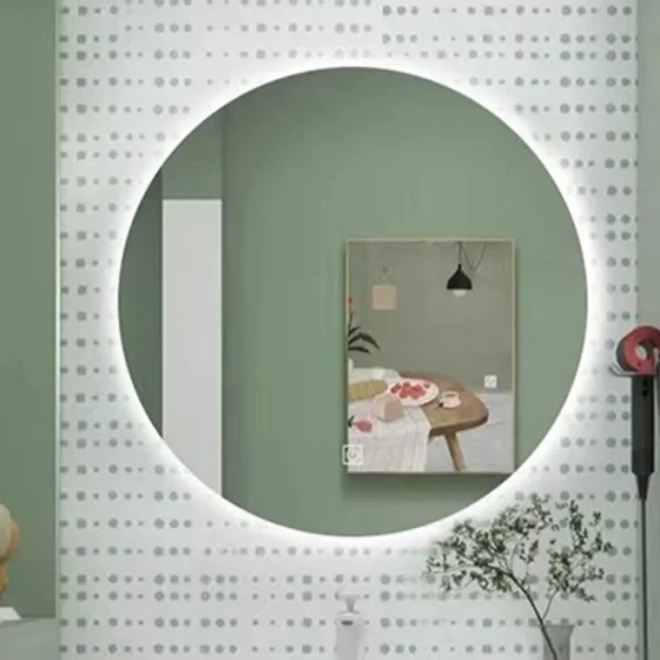 Miroir LED de salle de bain personnalisé