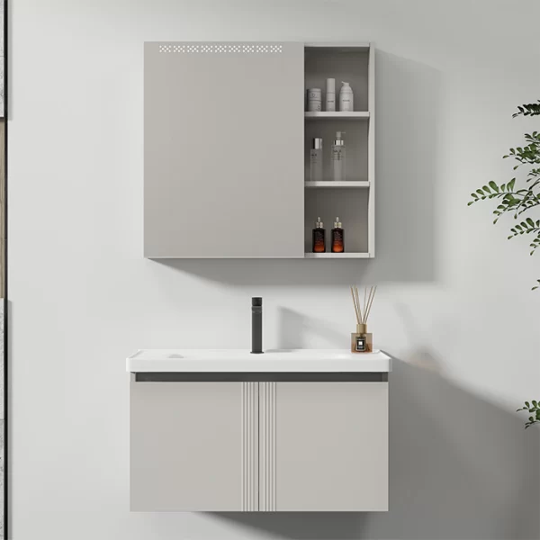 مصنع الجملة PVC خزانة الحمام الغرور خزانة الحمام بالجملة