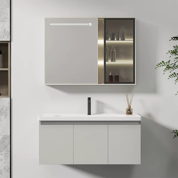 Wholesale supply of PVC bathroom cabinet vanity