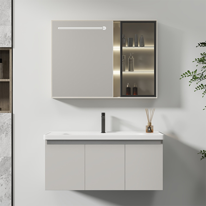 Wholesale supply of PVC bathroom cabinet vanity