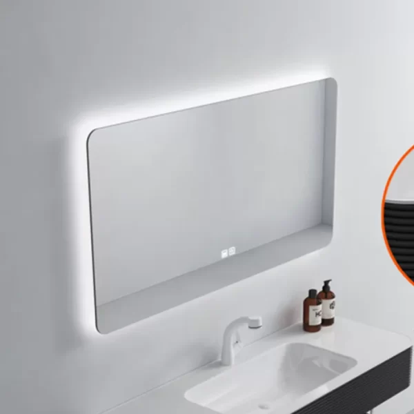 Großeinkäufe mit Spiegel