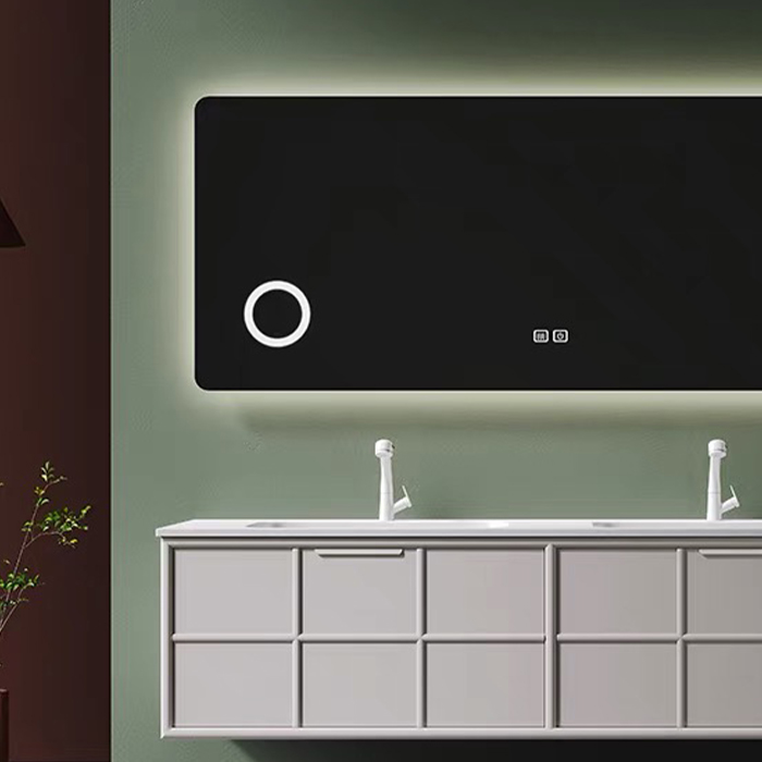 Custom Solutions Cabinet Vanity with Wooden Color