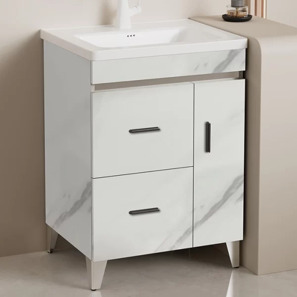 منضدة حمام مع حوض استحمام ODM مع مغسلة