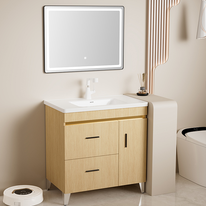 engineering procurement Floor-mounted bathroom cabinet vanity
