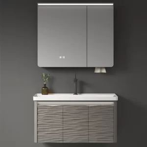 фабрика прямая продажа пвх 100 см ванная комната шкаф тщеславие