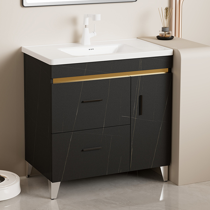 supplier direct supply black 80cm cabinet