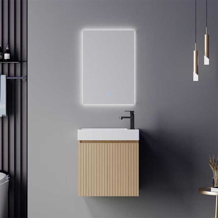 Custom Bathroom Cabinets with Mirror