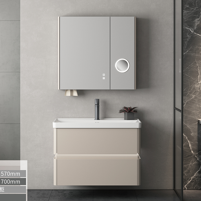 Custom Bathroom Cabinets with Mirror