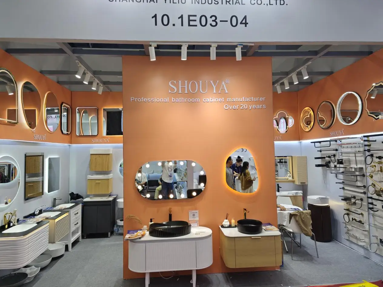 SHOUYA's Bathroom Vanity Shine at the 138th Canton Fair Mirror Innovation
