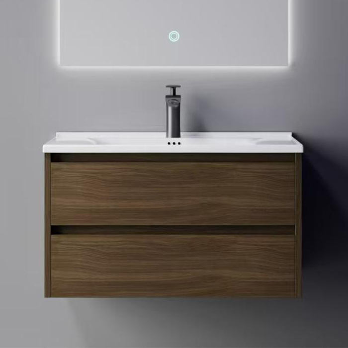 Wholesale Wood-Grain main cabinet with double drawers