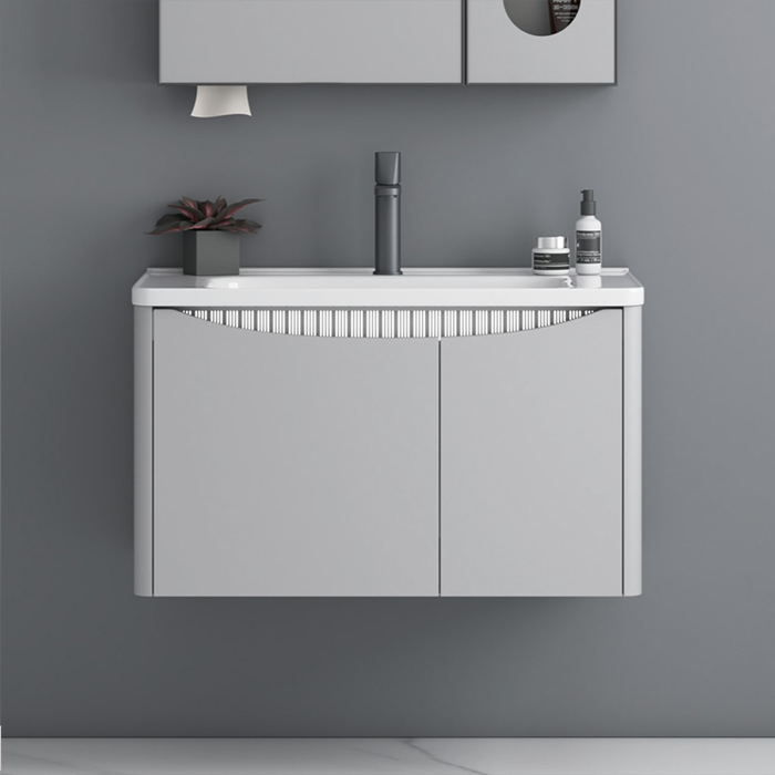 wholesale customization main cabinet with ceramic basin