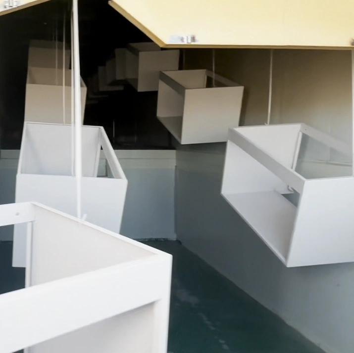 Bathroom Cabinet Surface Finishing Complete Guide for Bathroom Vanity Purchasers- Electrostatic Spraying(2)