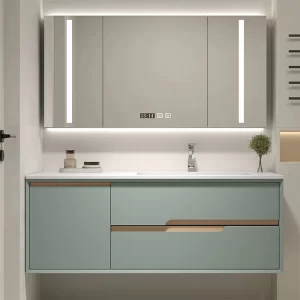 Custom Vanity with Wash Basin for Hotel Bathroom