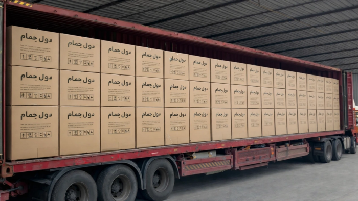 Shouya Safe Bathroom Vanity Export Packaging Transport Mode