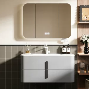 compra a granel gran tamaño mueble de baño vanidad