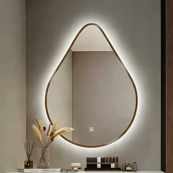 achat en gros miroir intelligent avec lumière blanche