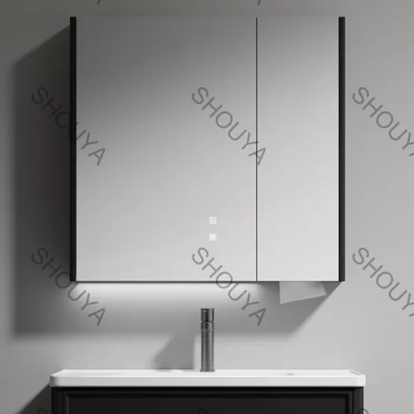 wholesale bathroom cabinets with LED mirror
