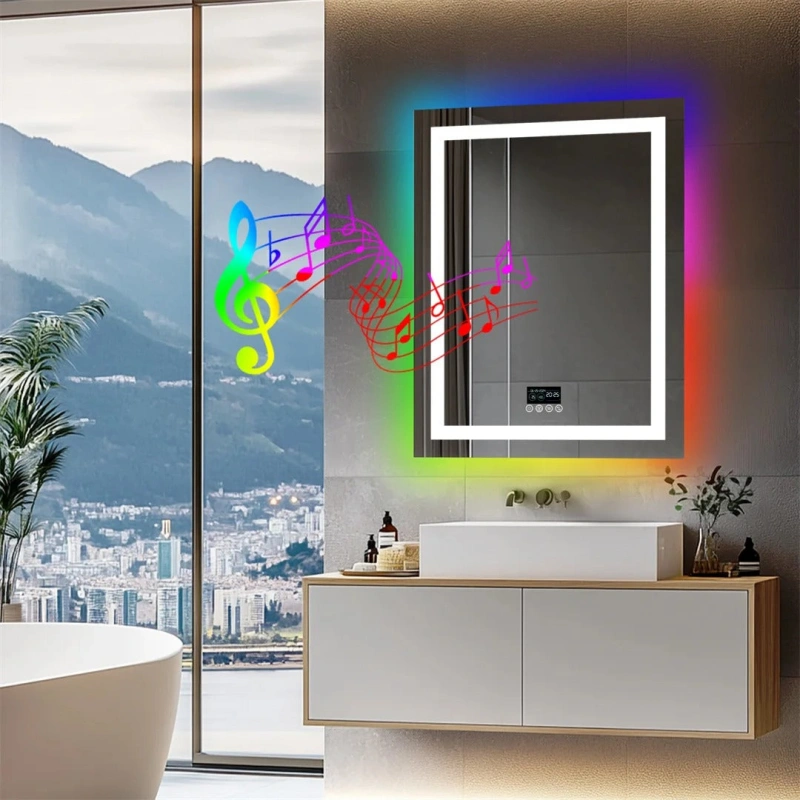 Wholesale Bluetooth LED Bathroom Mirrors Shouya Manufacturer