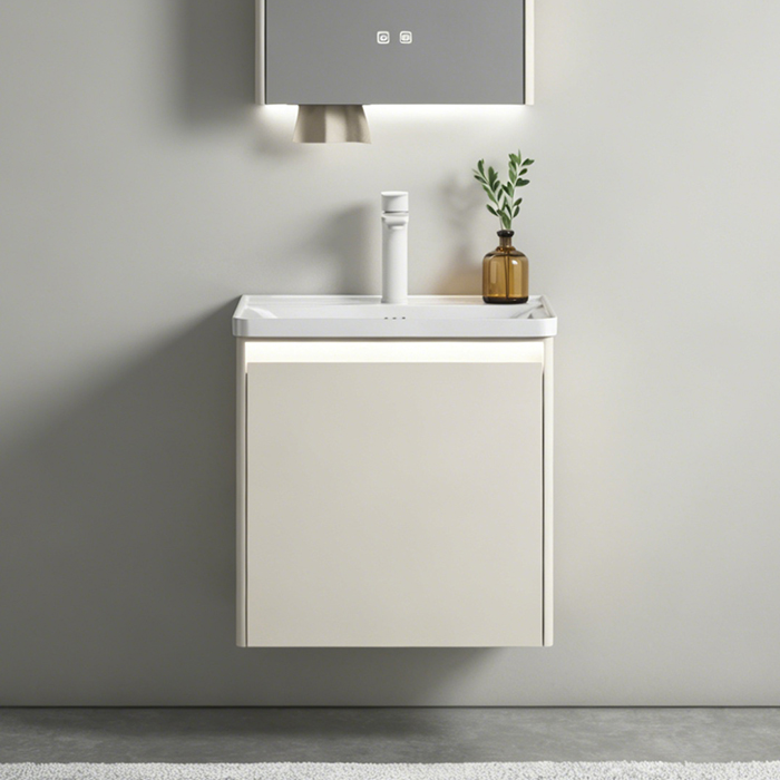 Wholesale stainless steel 50CM main cabinet with ceramic basin