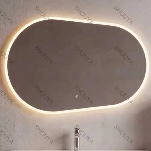 Bathroom Vanity with Side Cabinet Wholesale, Waterproof PVC Bathroom Cabinet & Mirror Custom