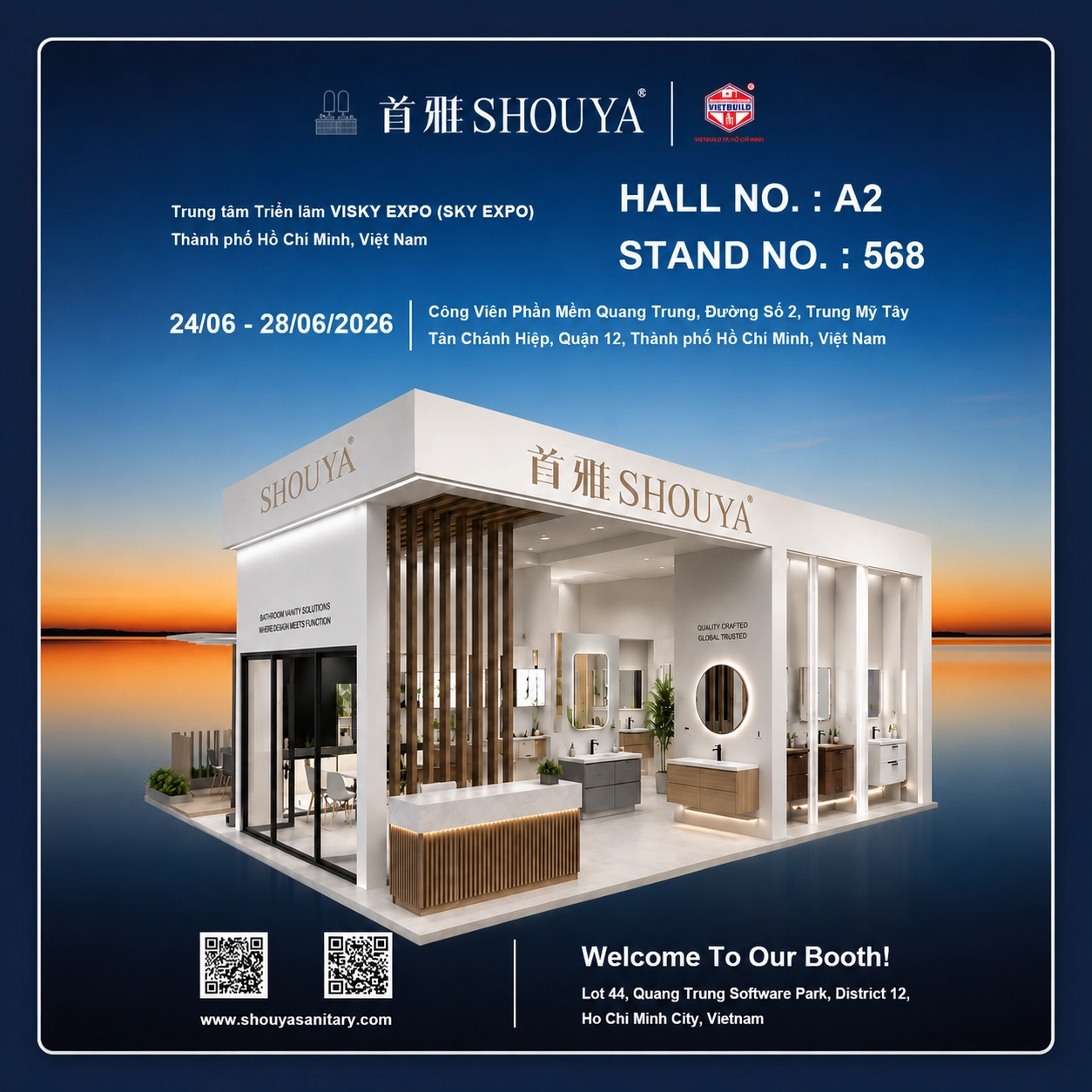 ベトナムで開催された「VISKY EXPO 2026」に出展したSHOUYA