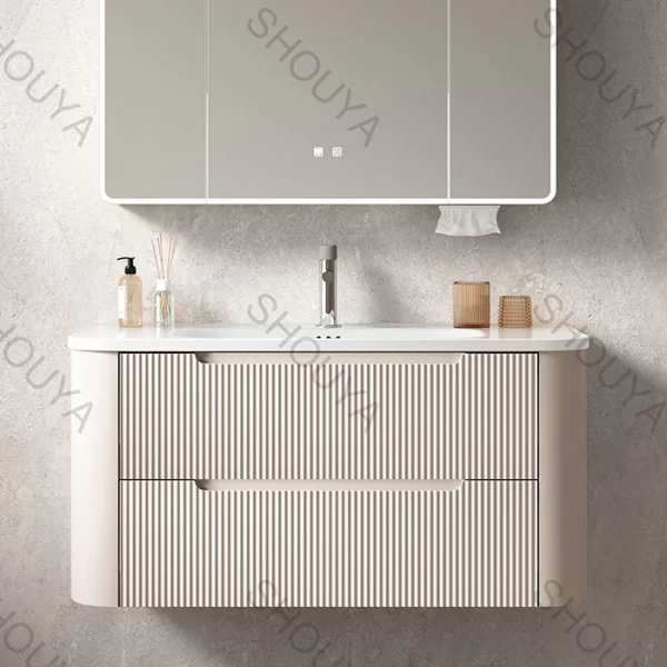 Bulk purchase modern custom bathroom cabinet set