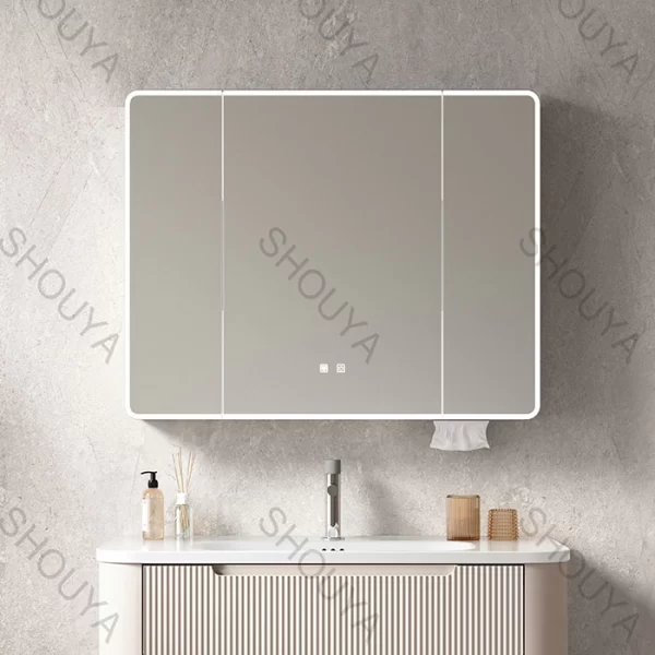 Bulk purchase smart LED anti-fog mirror cabinet
