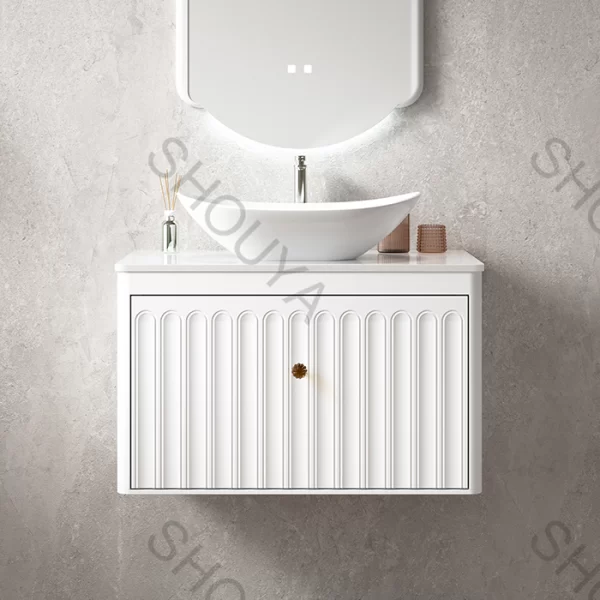 custom bathroom cabinet